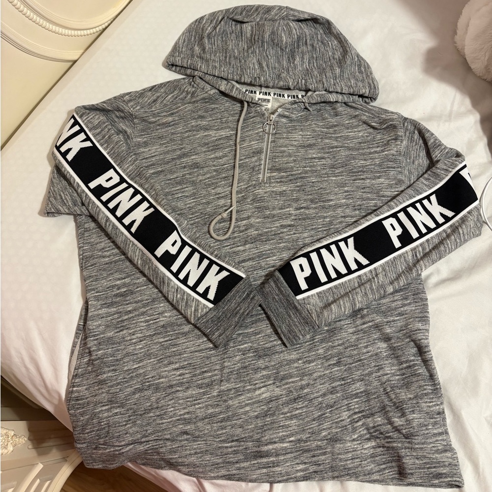 Victoria's Secret Gray Hoodie Sweater